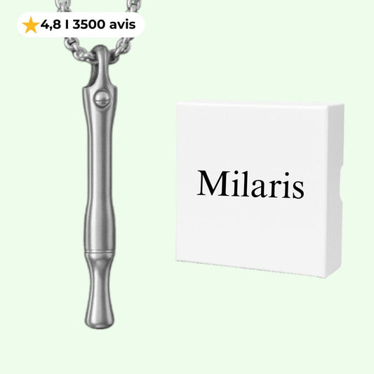 Collier Stop Fumée 2.0  - Le geste simple qui remplace la cigarette