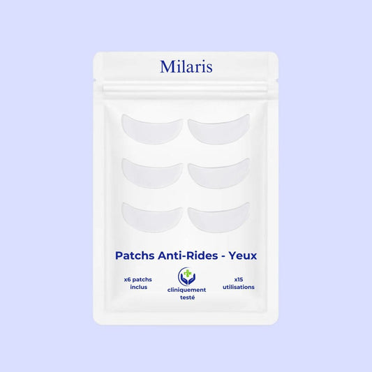 3 paires de 2 Patchs Anti-Rides - Poches sous les Yeux