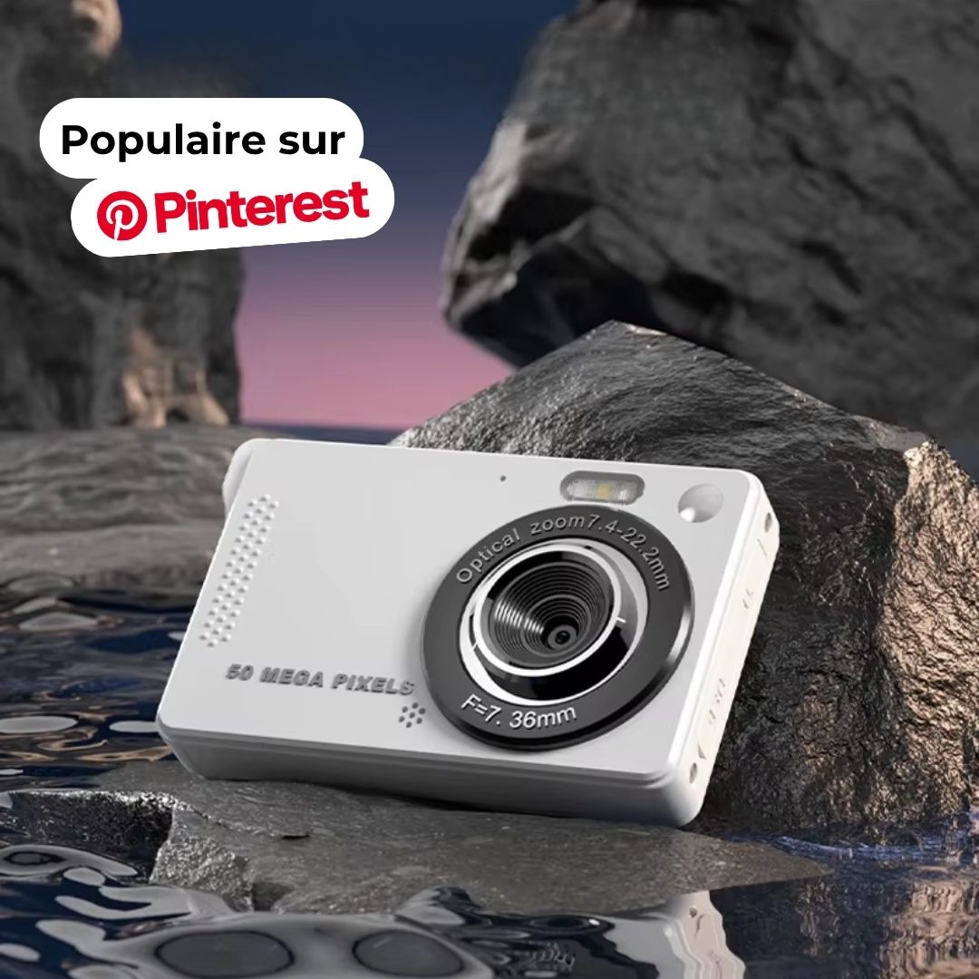 PixelPop™ 4K - Appareil Photo Numérique (50MP, écran 2,8")