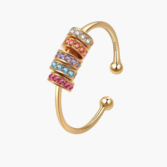 Arc-en-Ciel - Bague Anti-Stress