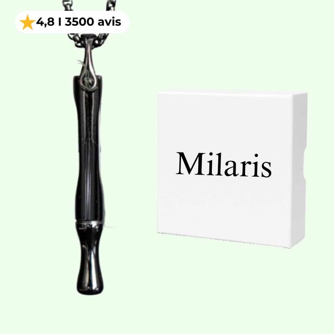 Collier Stop Fumée 2.0  - Le geste simple qui remplace la cigarette