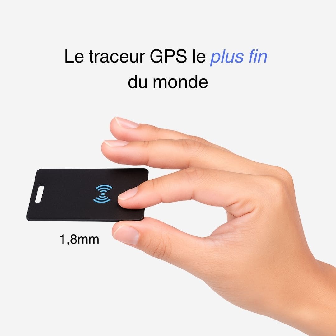 Milaris Guardian Card - Traceur GPS pour Apple et Android