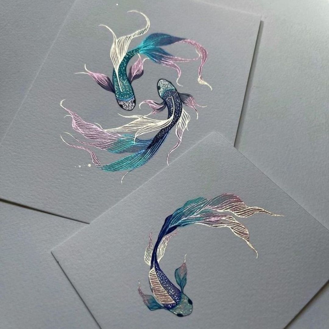 Auréa™ - Set de peinture aquarelle métallisée (24 couleurs)