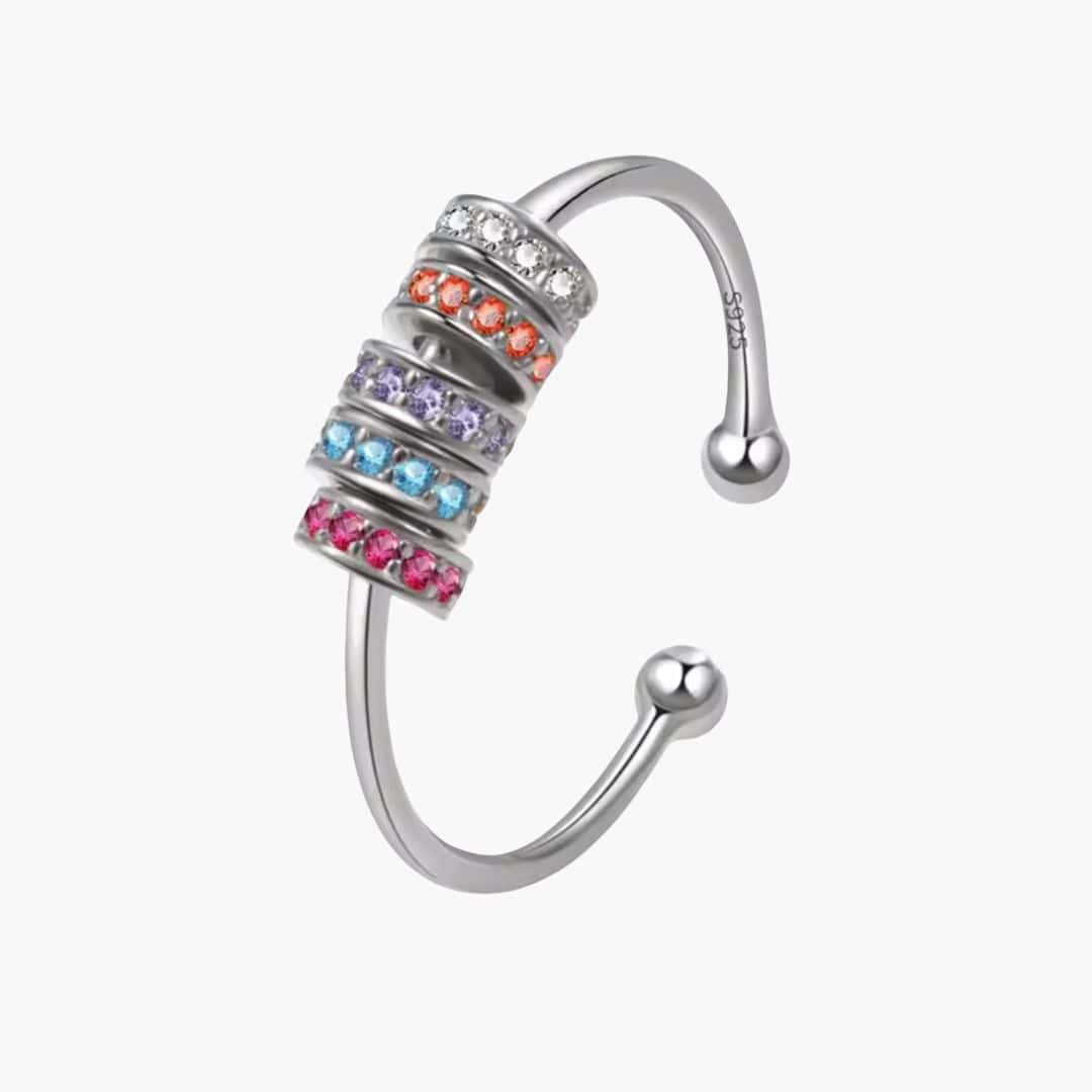 Arc-en-Ciel - Bague Anti-Stress