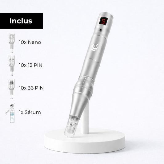 Stylo de Microneedling Pro 7 - Kit complet