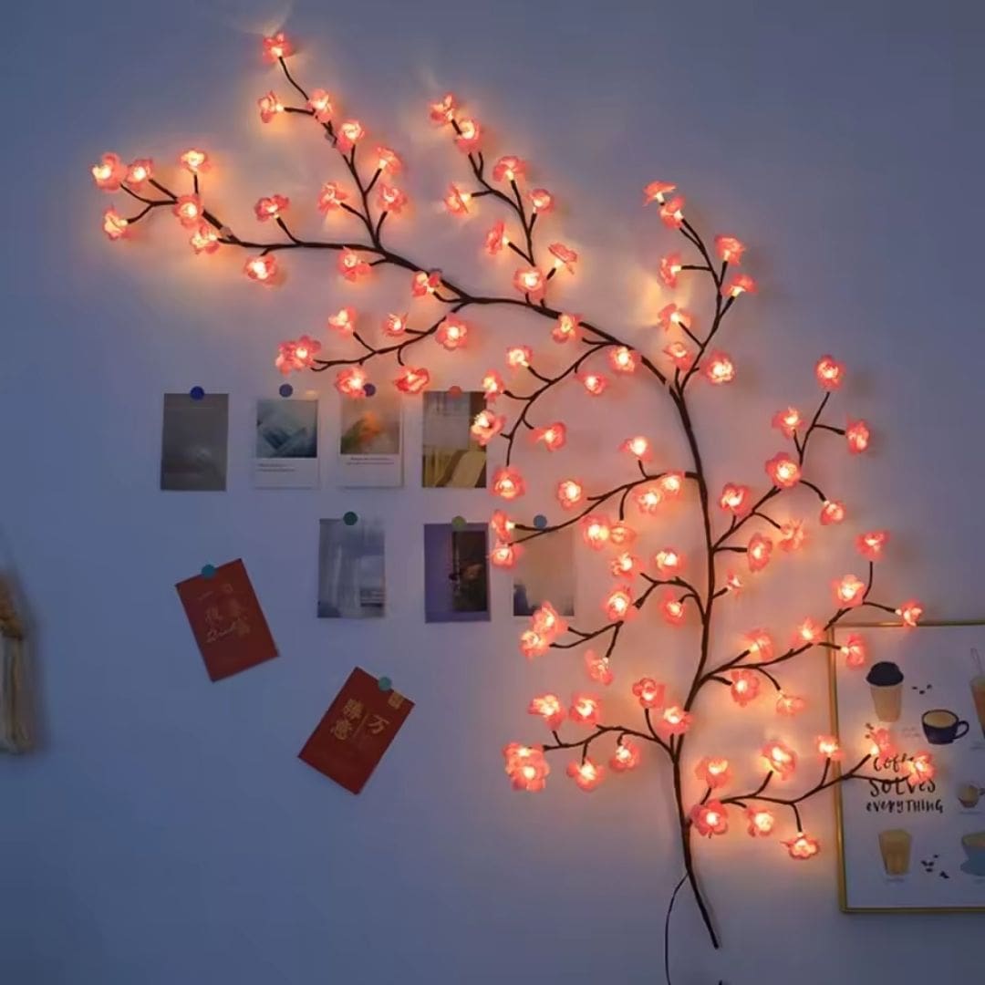 Sakura™ - Branche lumineuse murale LED