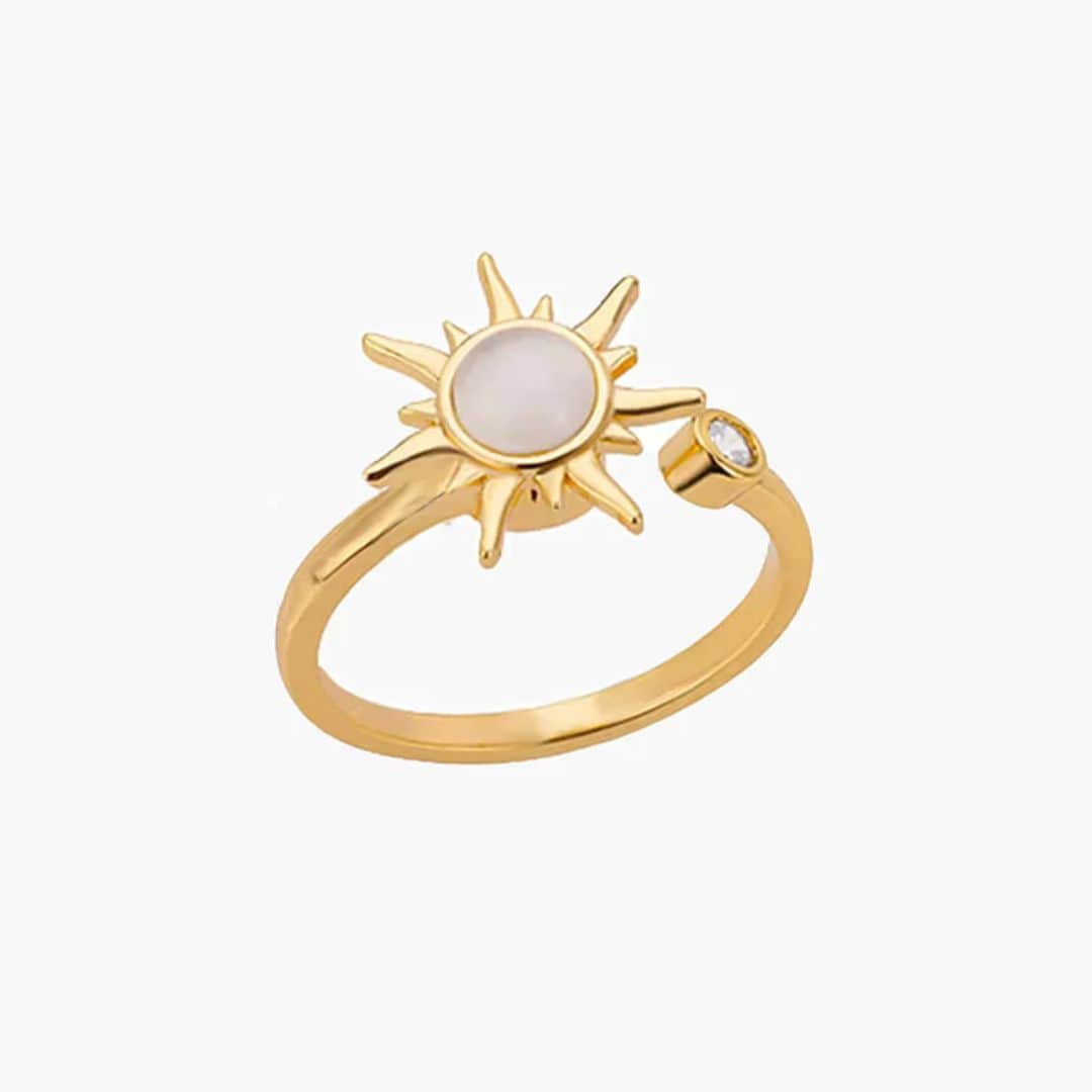 Éclat Solaire - Bague Anti-Stress