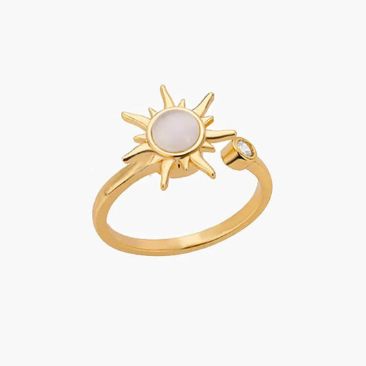 Éclat Solaire - Bague Anti-Stress