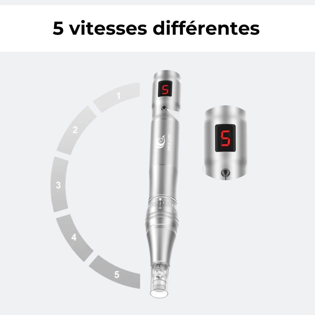 Stylo de Microneedling Pro 7 - Kit complet