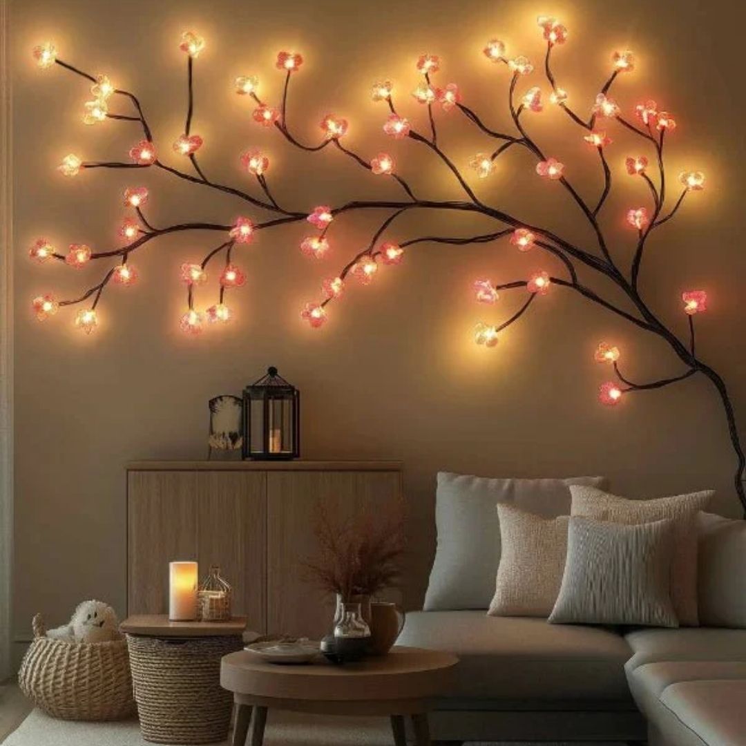 Sakura™ - Branche lumineuse murale LED