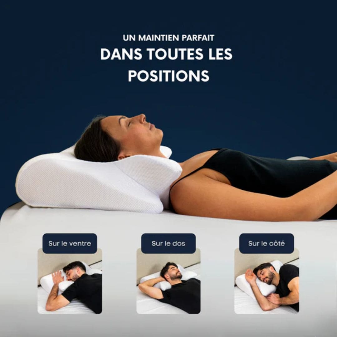 OrthoSleep® – Oreiller Ergonomique