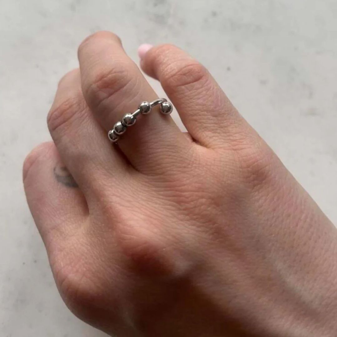 Flux Éternel - Bague Anti-Stress