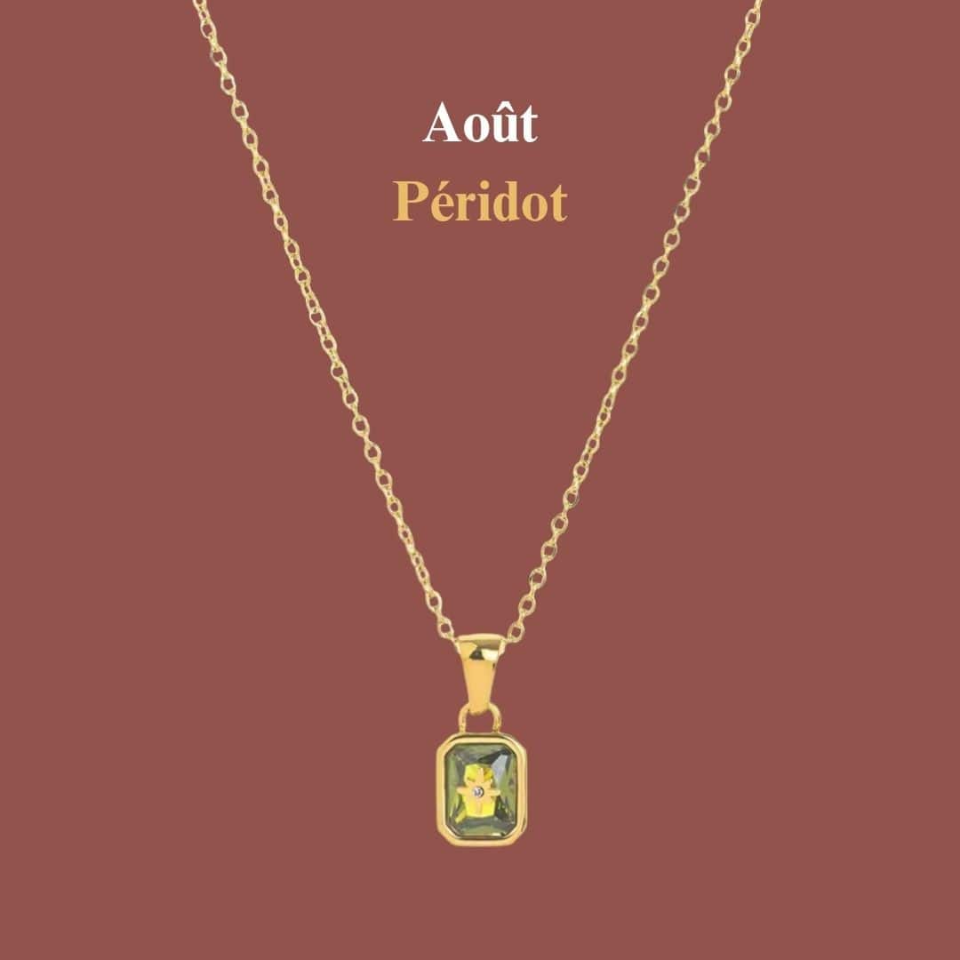 Éclat Natal™ - Collier pierre de naissance