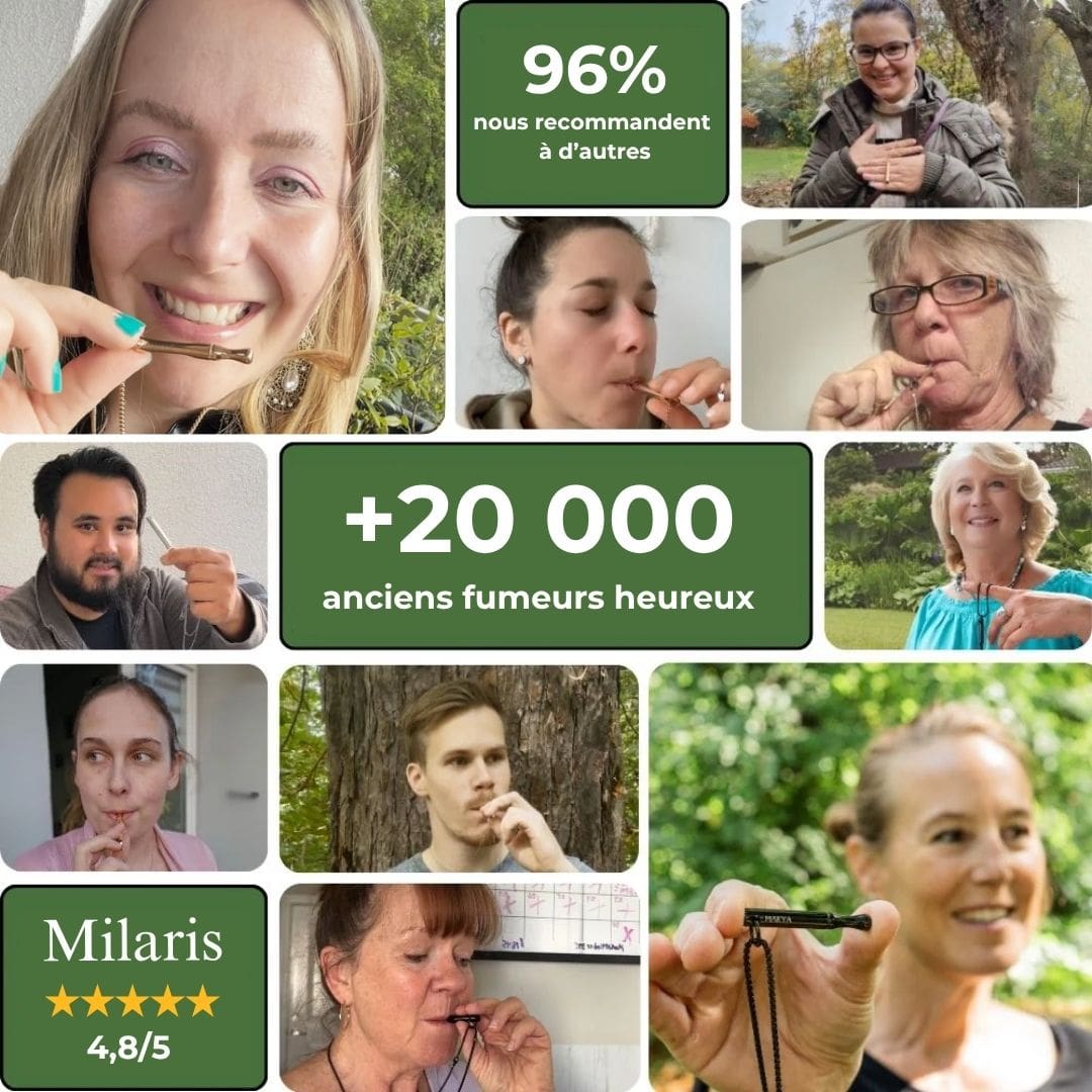 Collier Stop Fumée 2.0  - Le geste simple qui remplace la cigarette