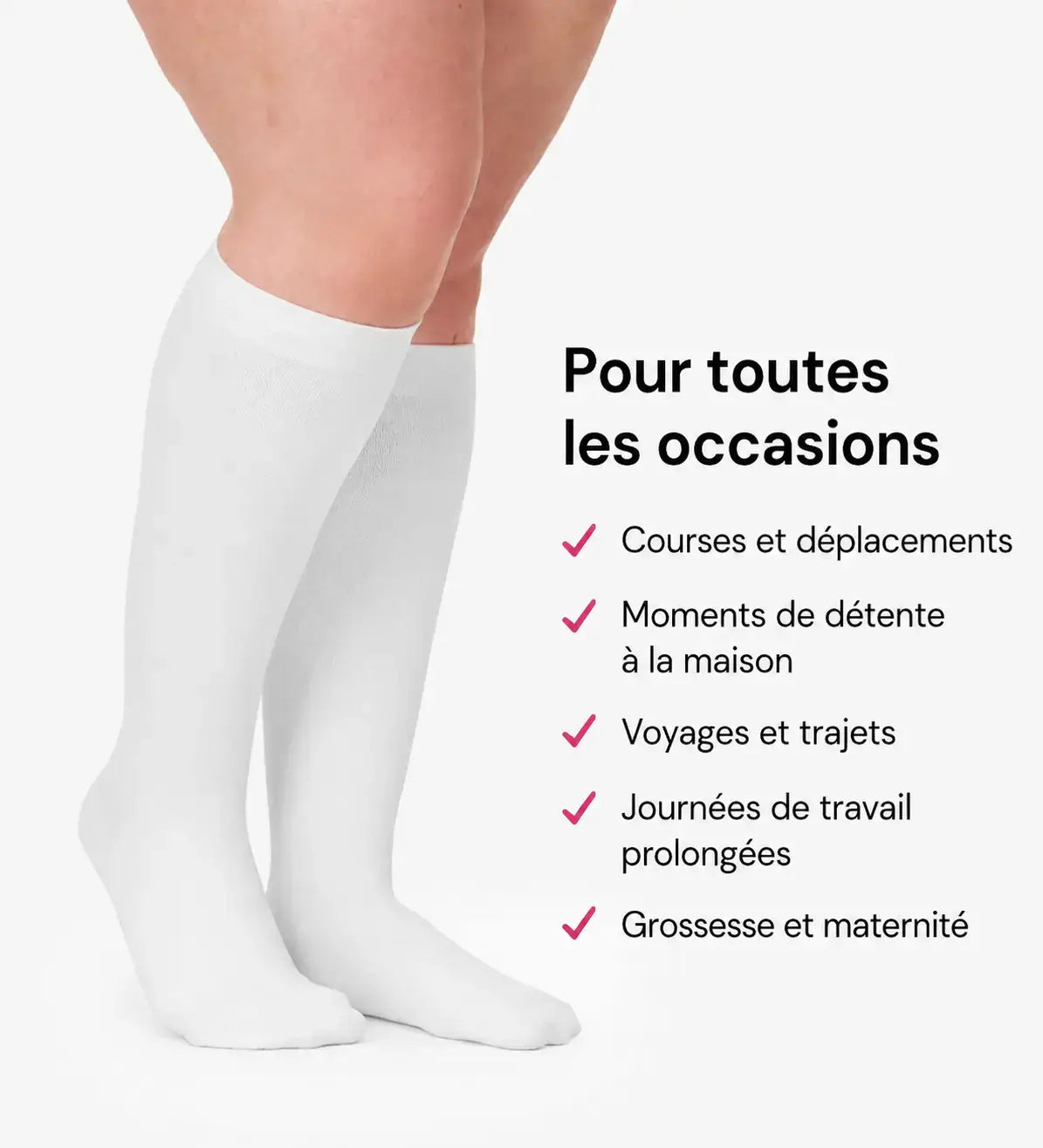 Milaris™ Chaussettes de Compression Confort+