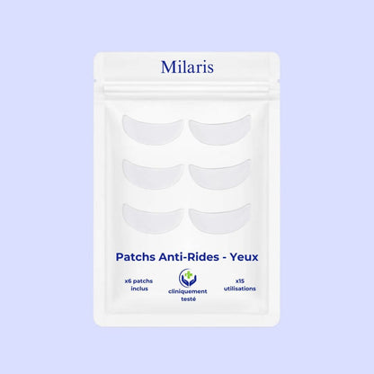 3 paires de 2 Patchs Anti-Rides - Poches sous les Yeux