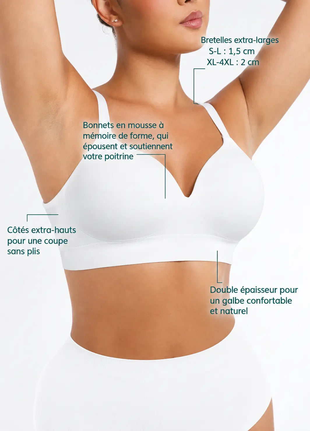 Soutien-gorge Confort+