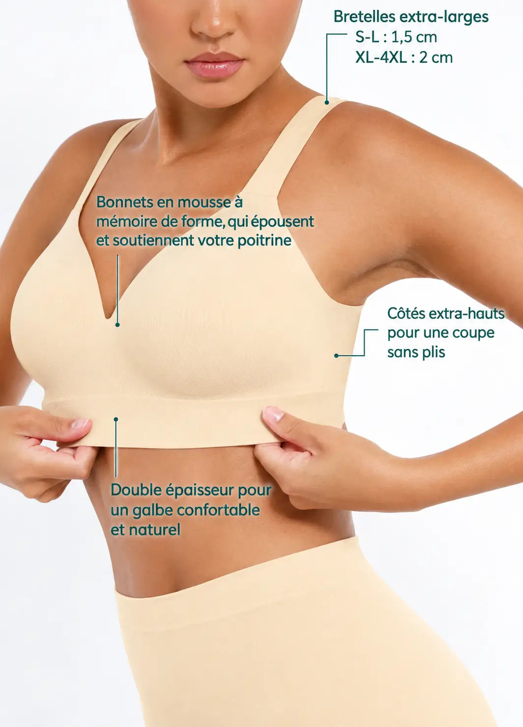Soutien-gorge Confort+